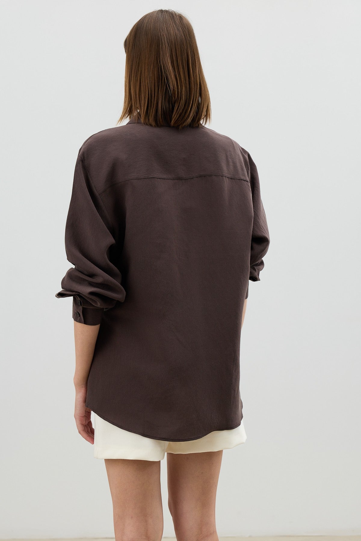 Antioch Tied-Waist Striped Women's Shirt