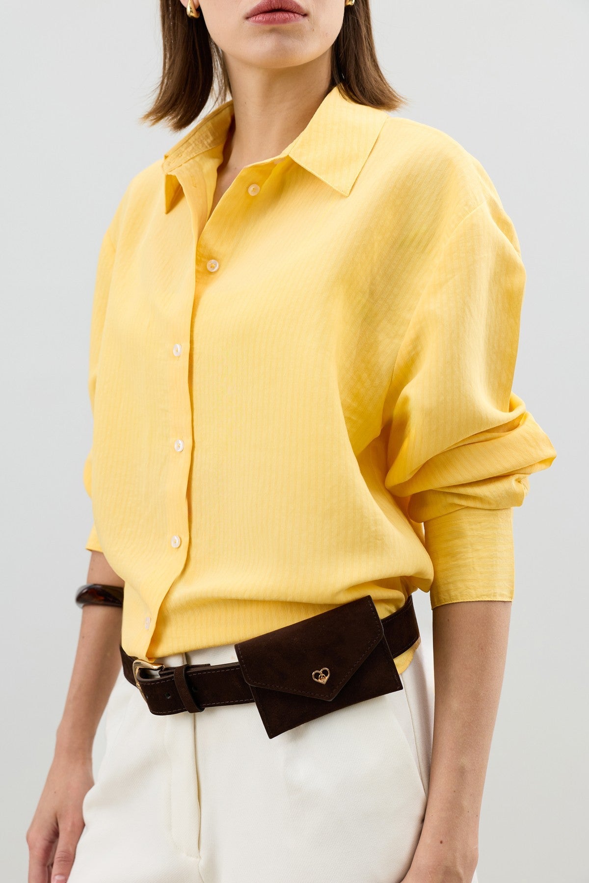 Antioch Women's Striped Shirt with Modal Blend