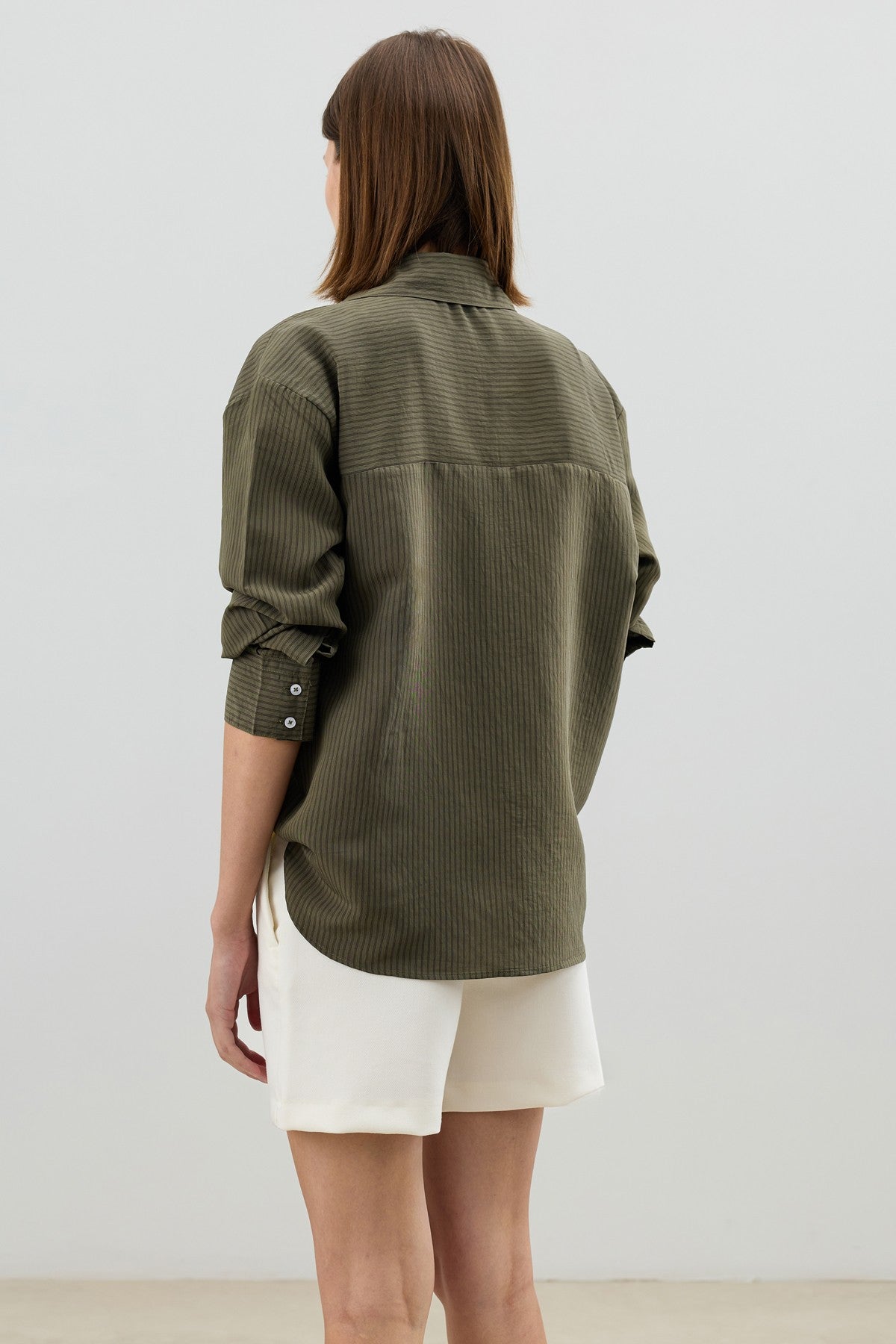 Antioch Women's Striped Shirt with Modal Blend