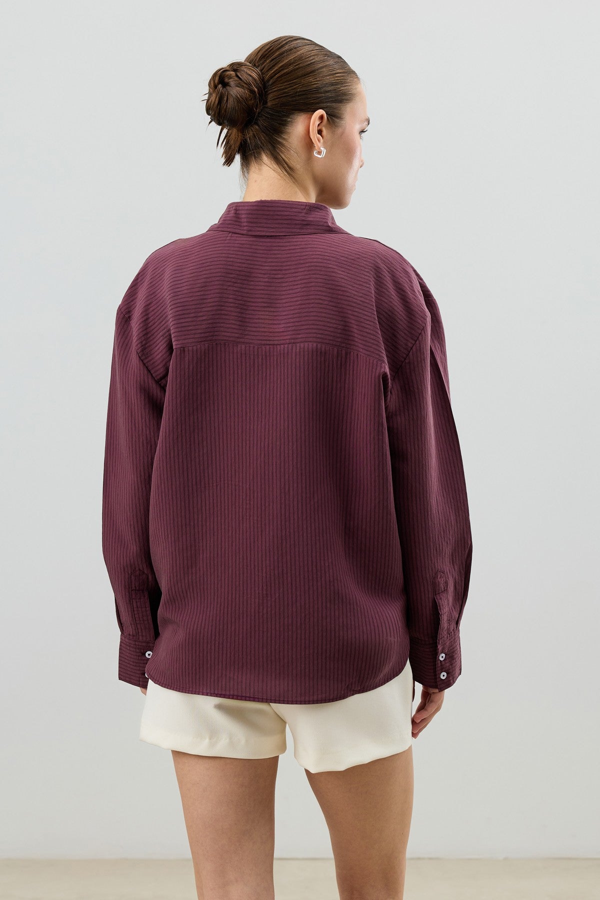 Antioch Women's Striped Shirt with Modal Blend