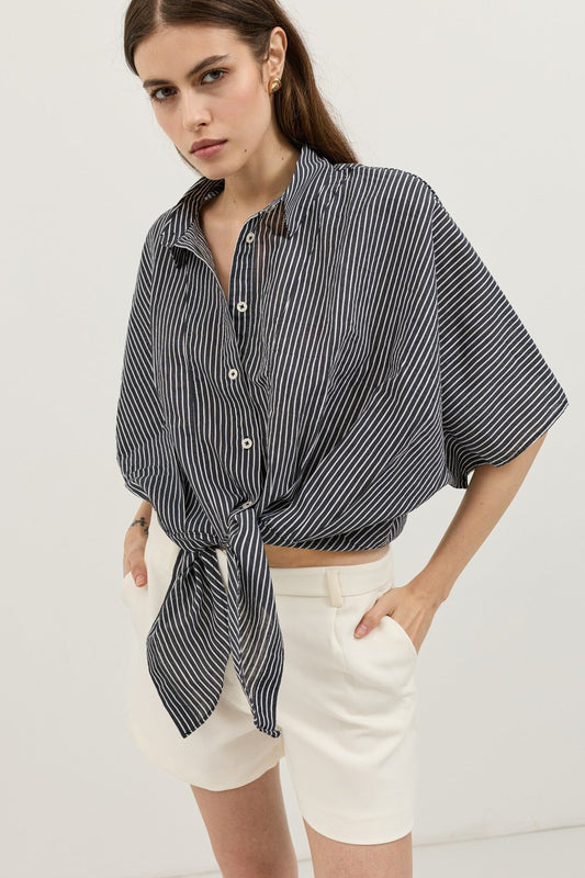 Antioch Knotted Striped Women's Shirt