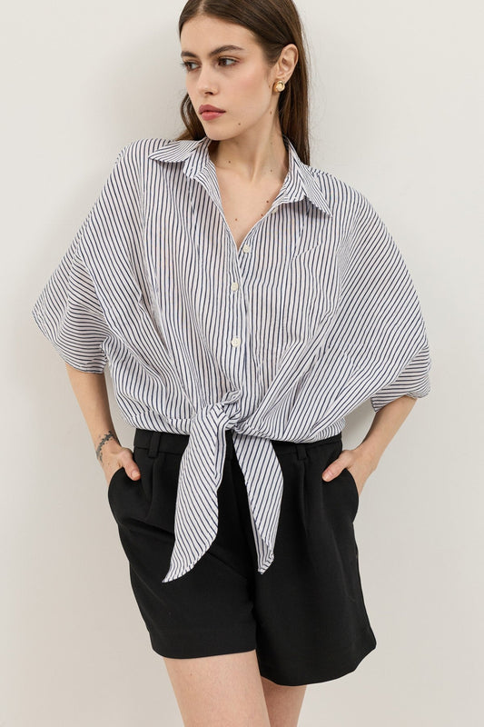 Antioch Knotted Striped Women's Shirt