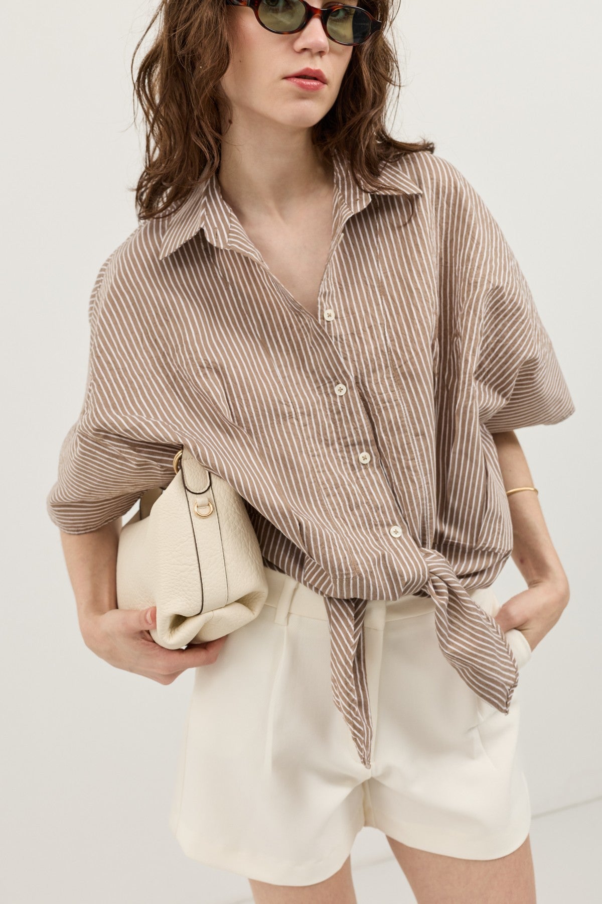 Antioch Knotted Striped Women's Shirt