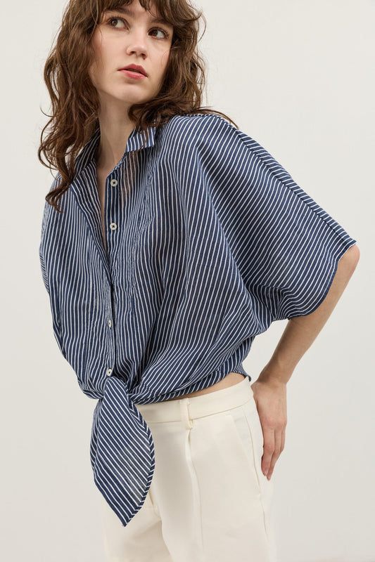 Antioch Knotted Striped Women's Shirt
