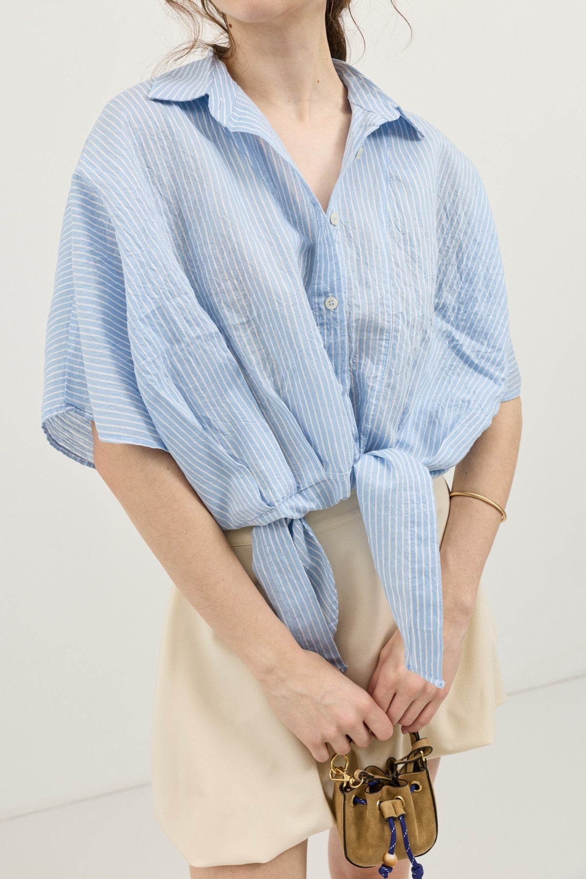 Antioch Knotted Striped Women's Shirt