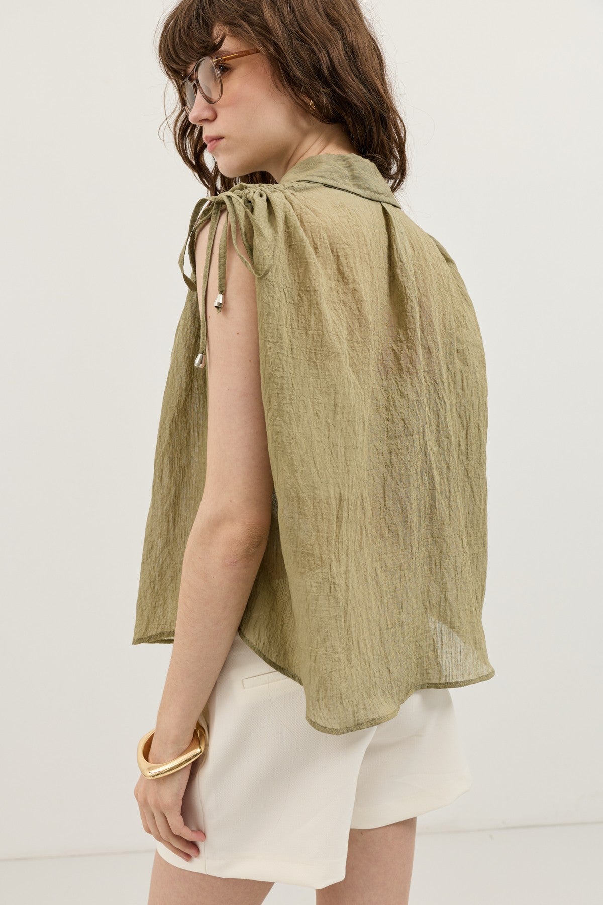 Semi-Transparent Women's Shirt