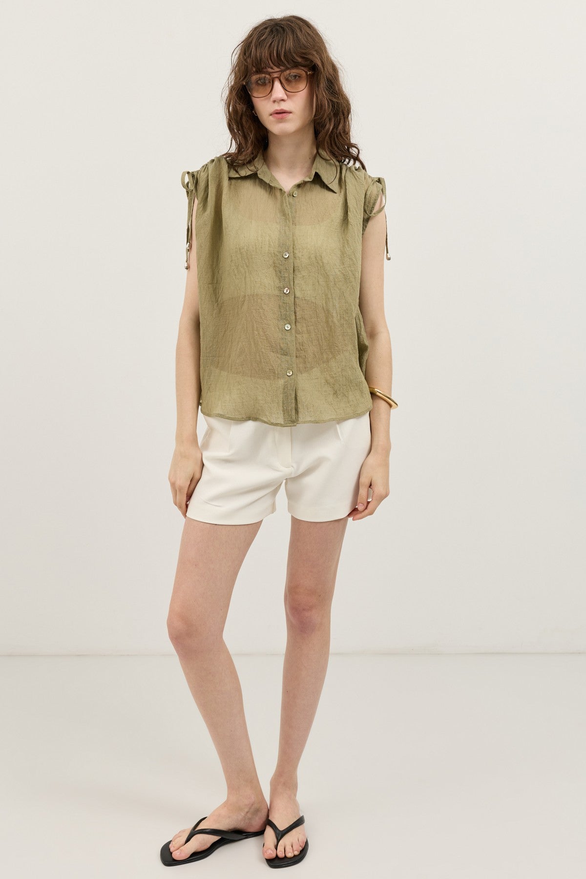Semi-Transparent Women's Shirt