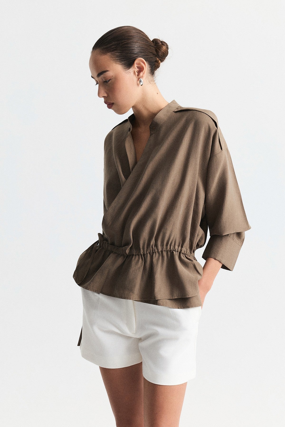 Wrap-Around Shirt