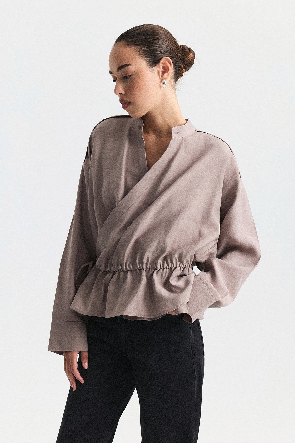 Wrap-Around Shirt