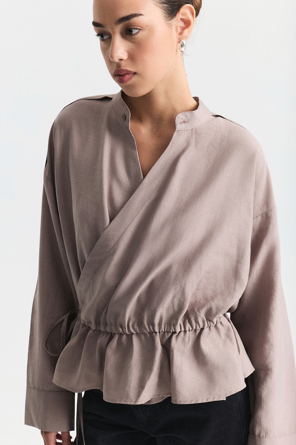 Wrap-Around Shirt