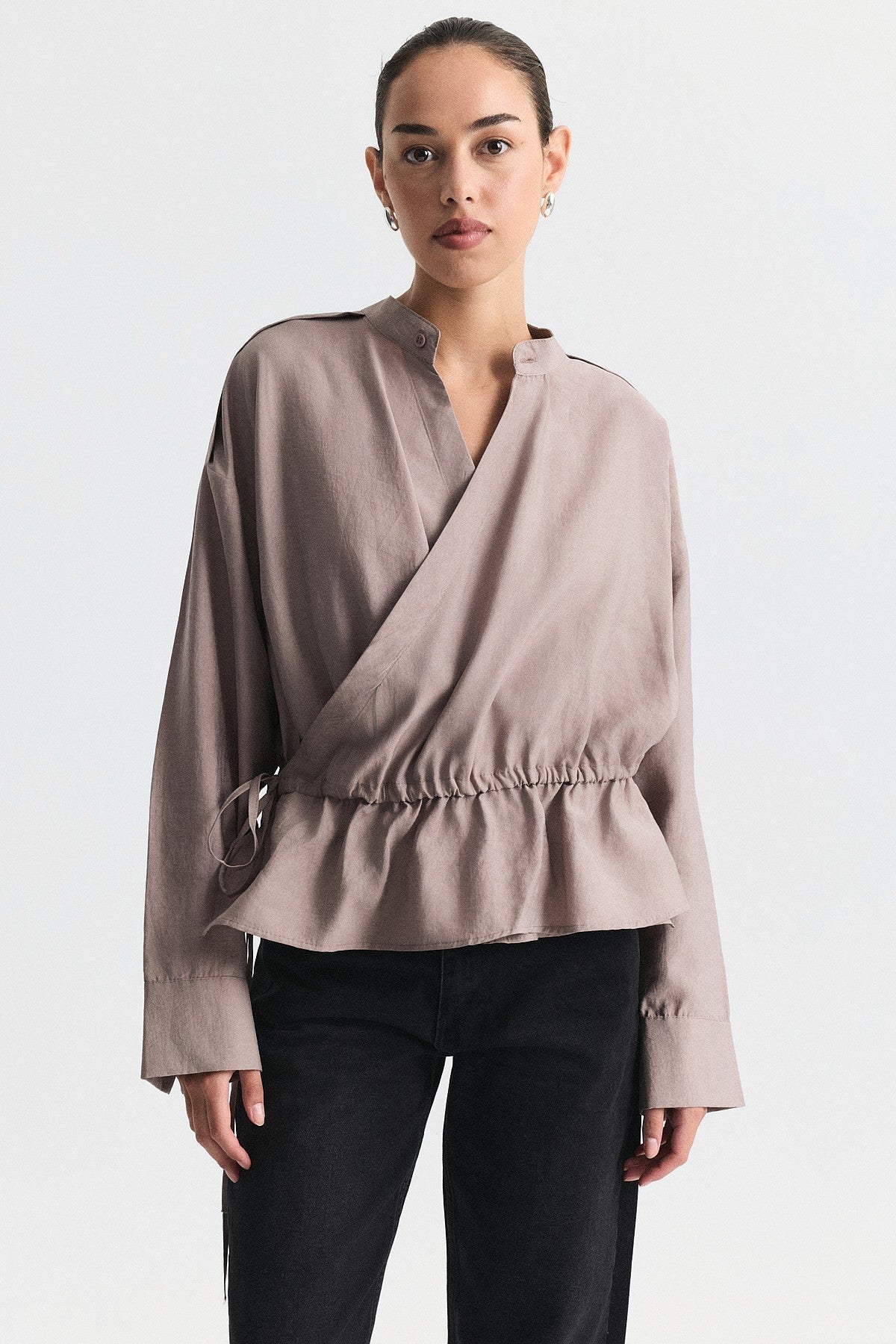 Wrap-Around Shirt