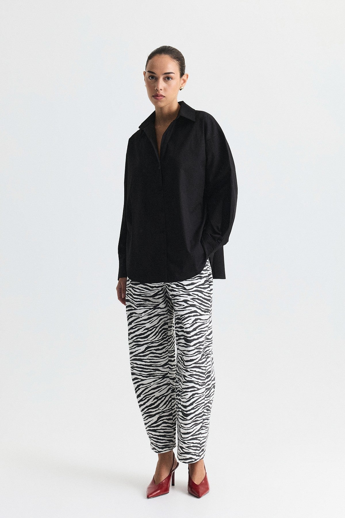 Plain Poplin Shirt