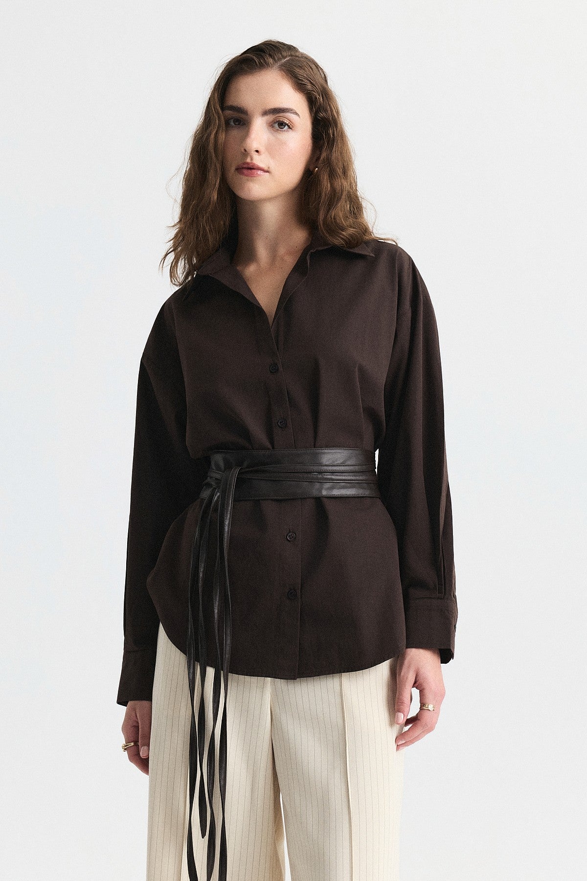 Plain Poplin Shirt