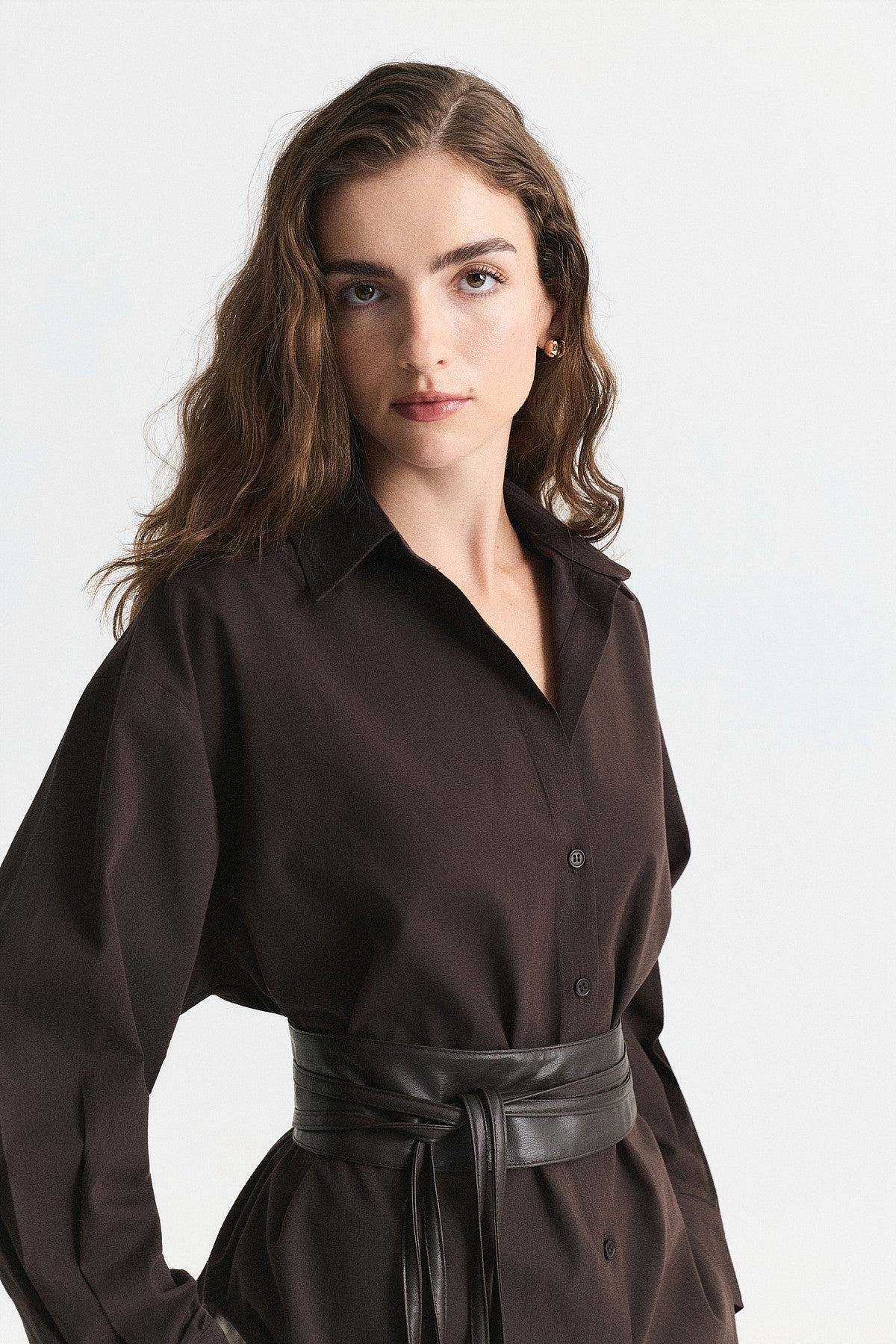 Plain Poplin Shirt