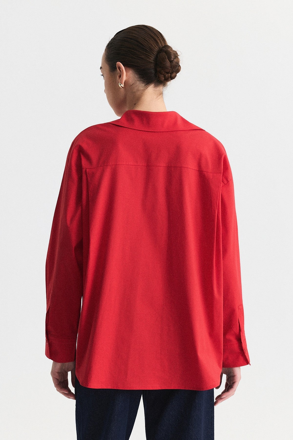 Plain Poplin Shirt