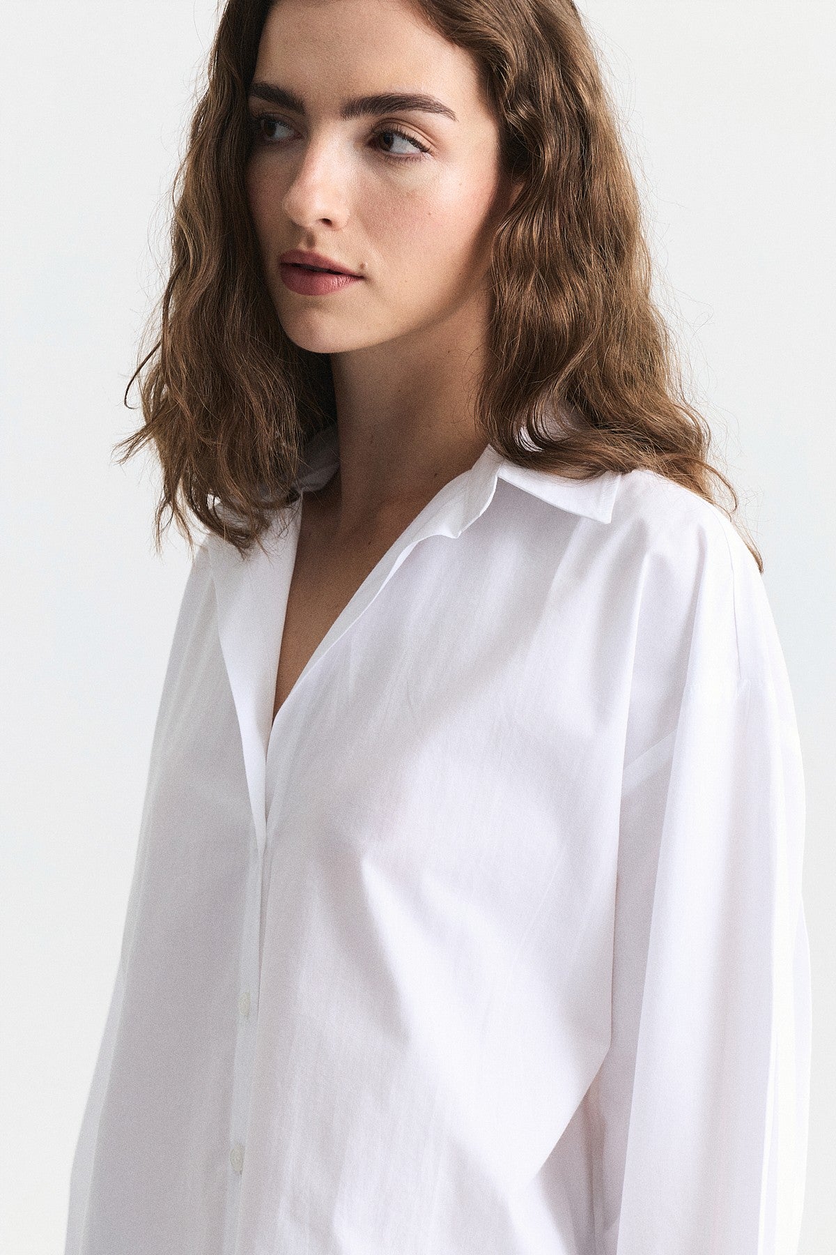 Plain Poplin Shirt
