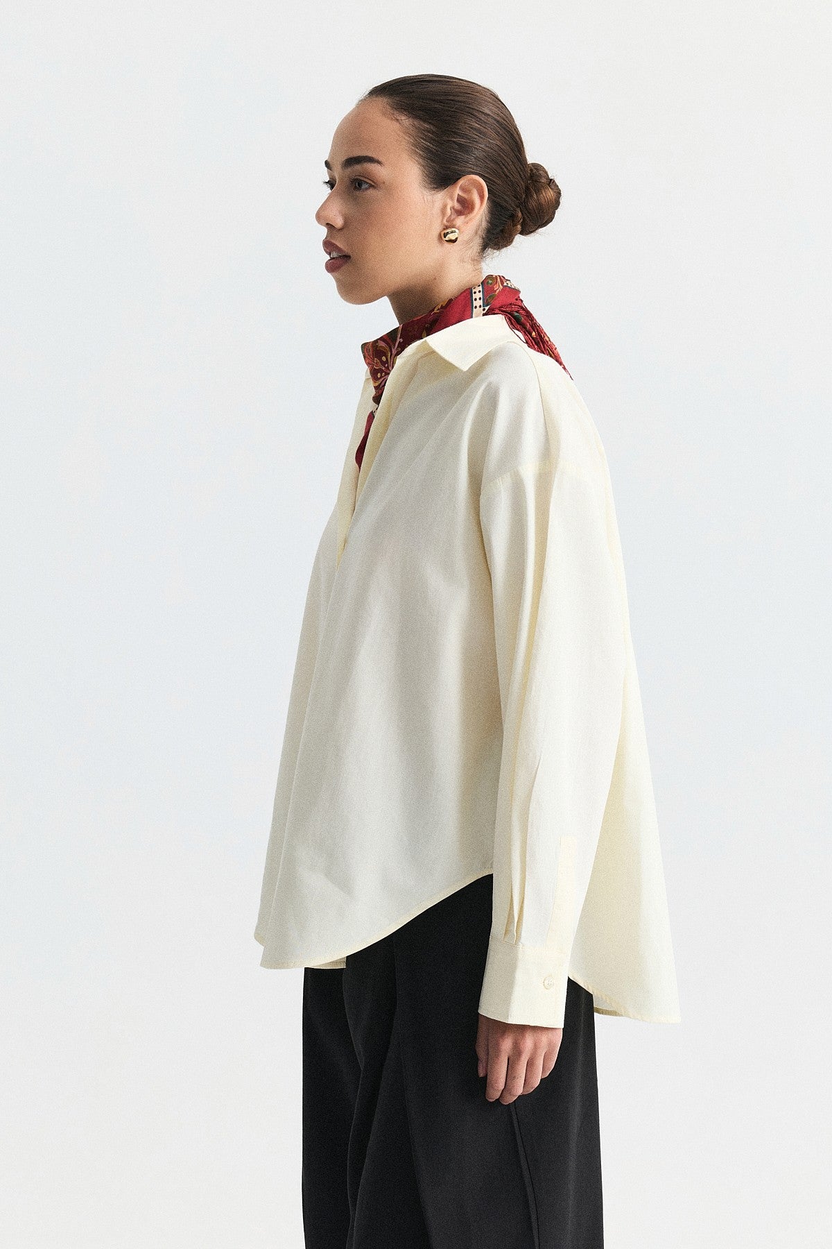 Plain Poplin Shirt