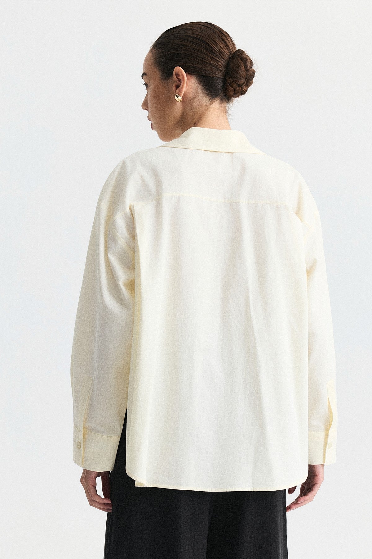 Plain Poplin Shirt