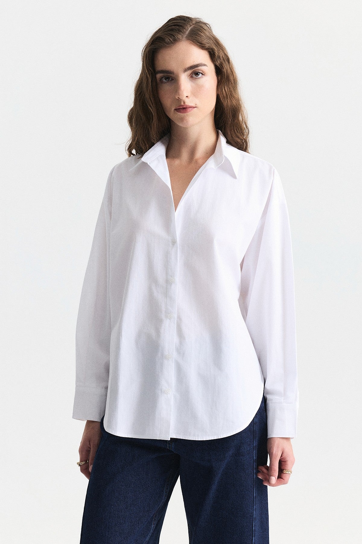 Plain Poplin Shirt