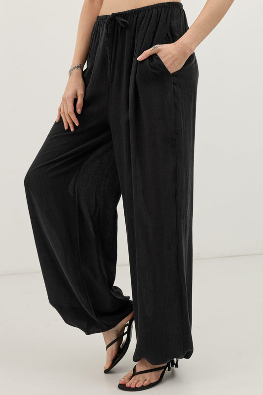 Antioch Lace-Up Balloon-Leg Women's Pants