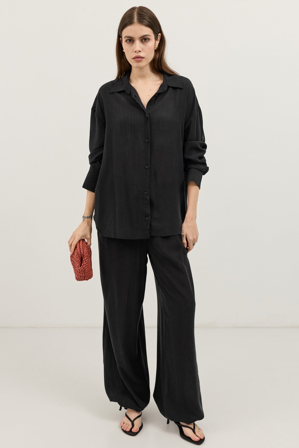 Antioch Lace-Up Balloon-Leg Women's Pants