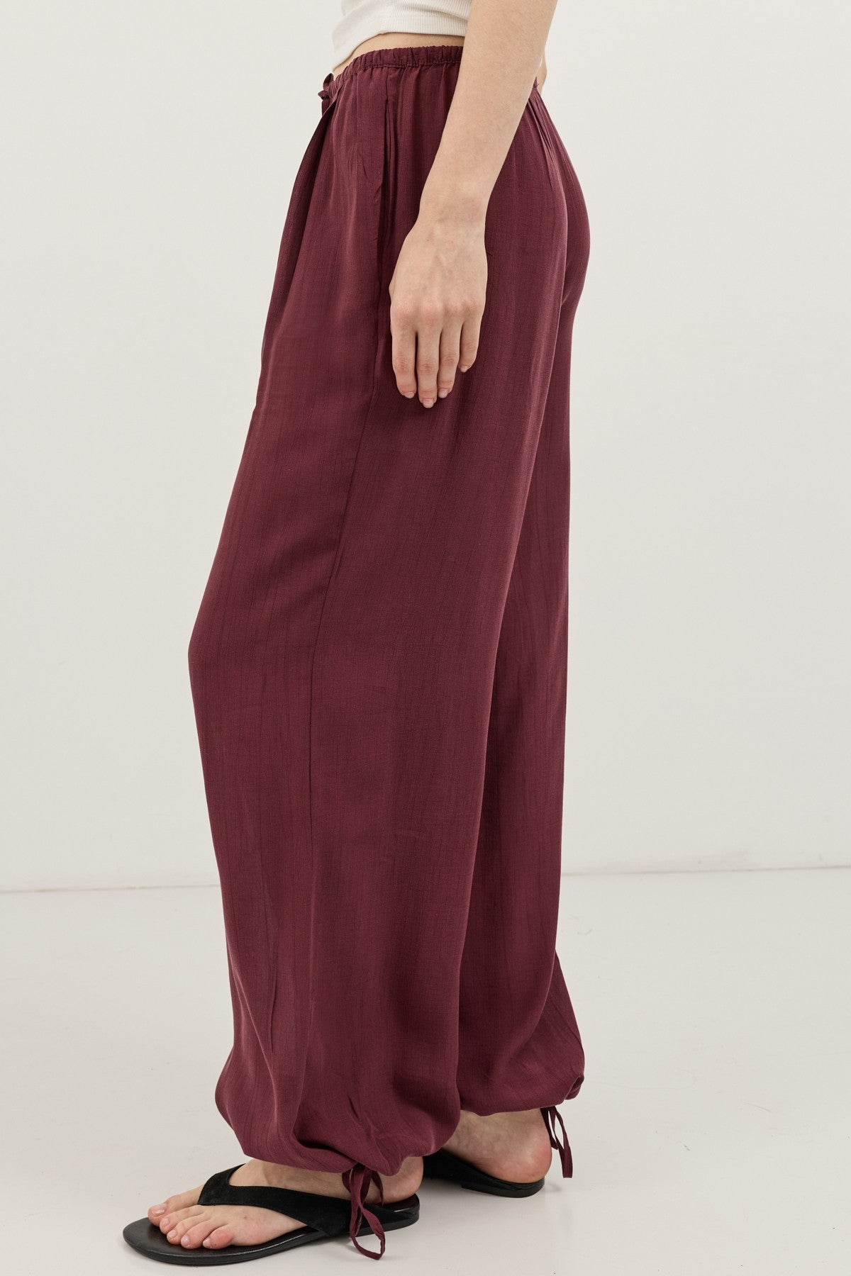 Antioch Lace-Up Balloon-Leg Women's Pants