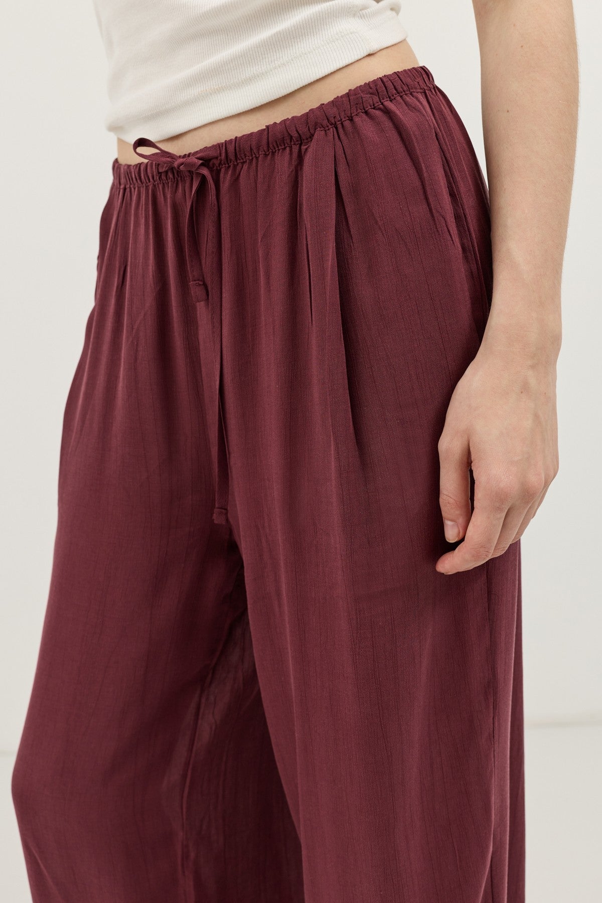 Antioch Lace-Up Balloon-Leg Women's Pants