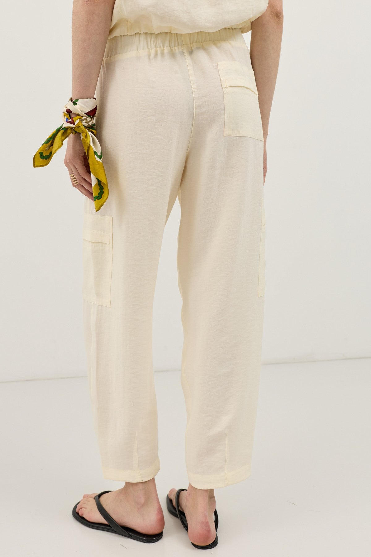 Antioch Lyocell-Blend Barrel Pants