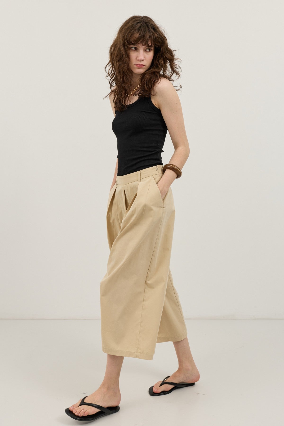 Antioch Pleated Culottes
