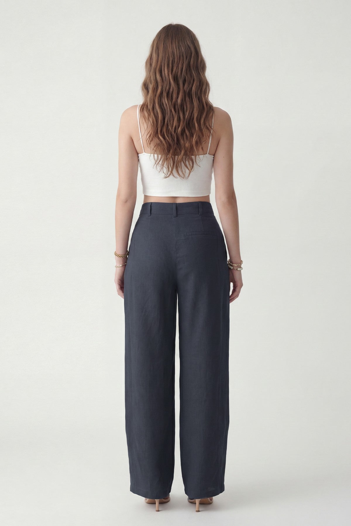 Lyocell-Blend Pareo Pants