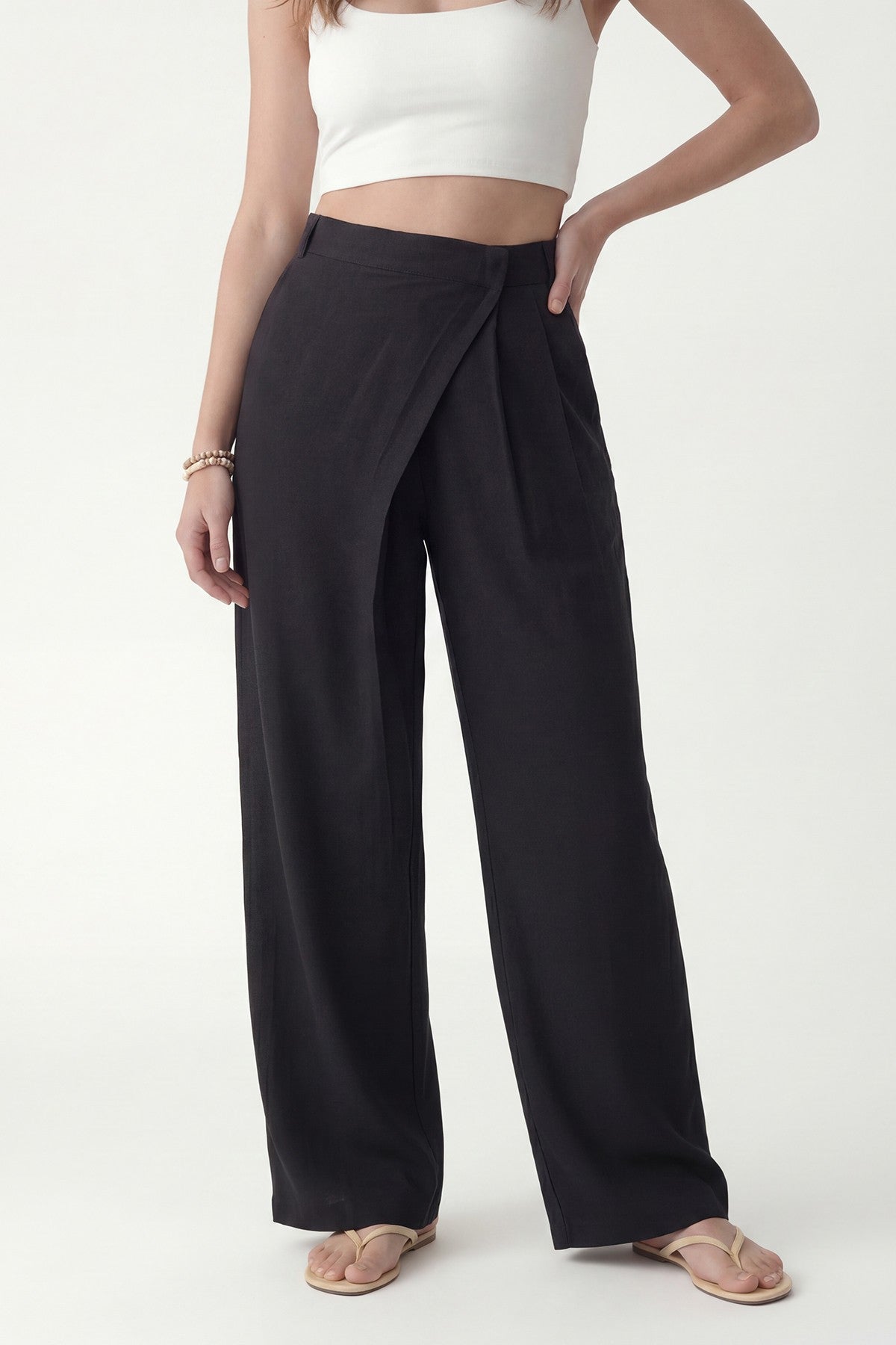 Lyocell-Blend Pareo Pants
