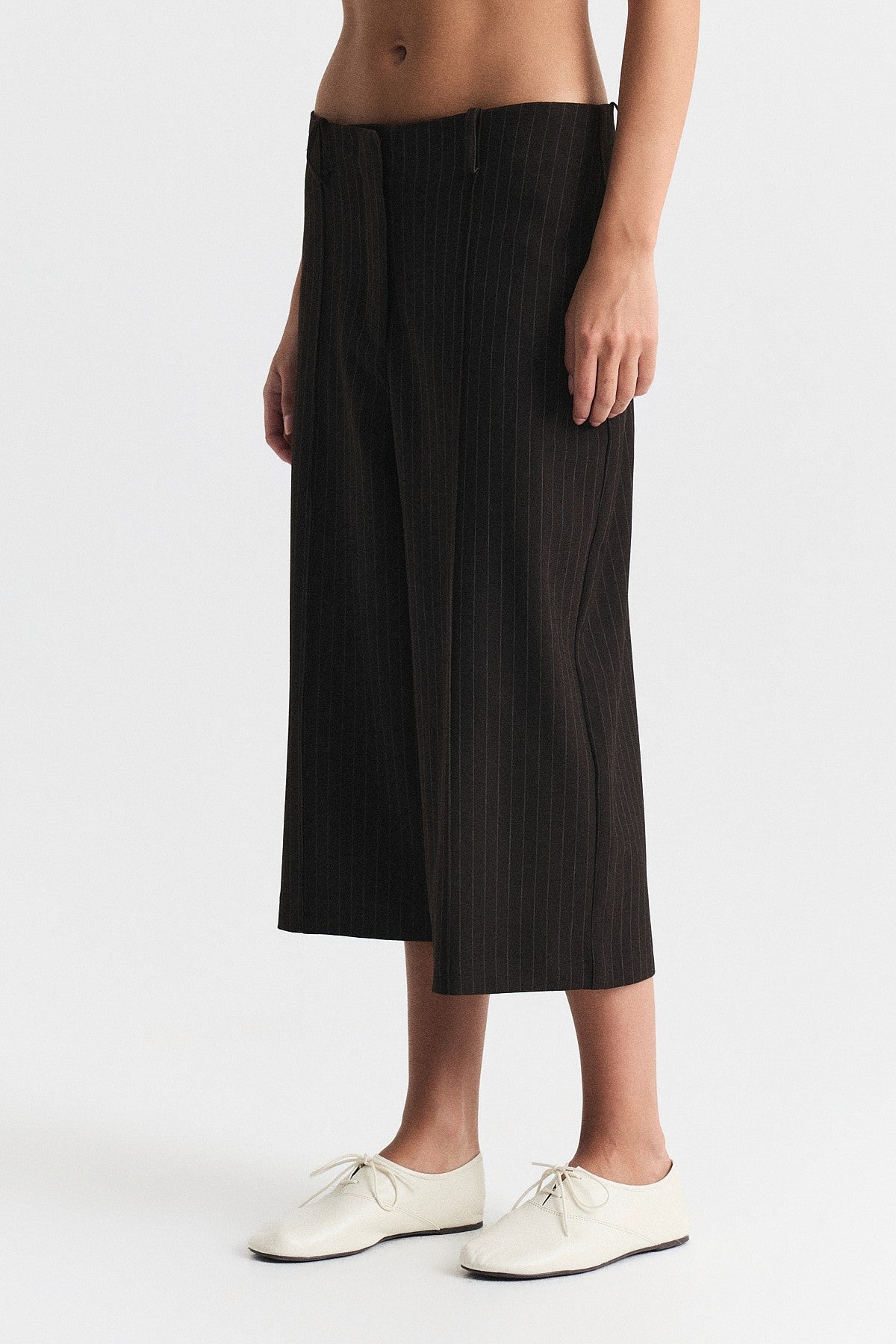 Striped Bermuda Shorts