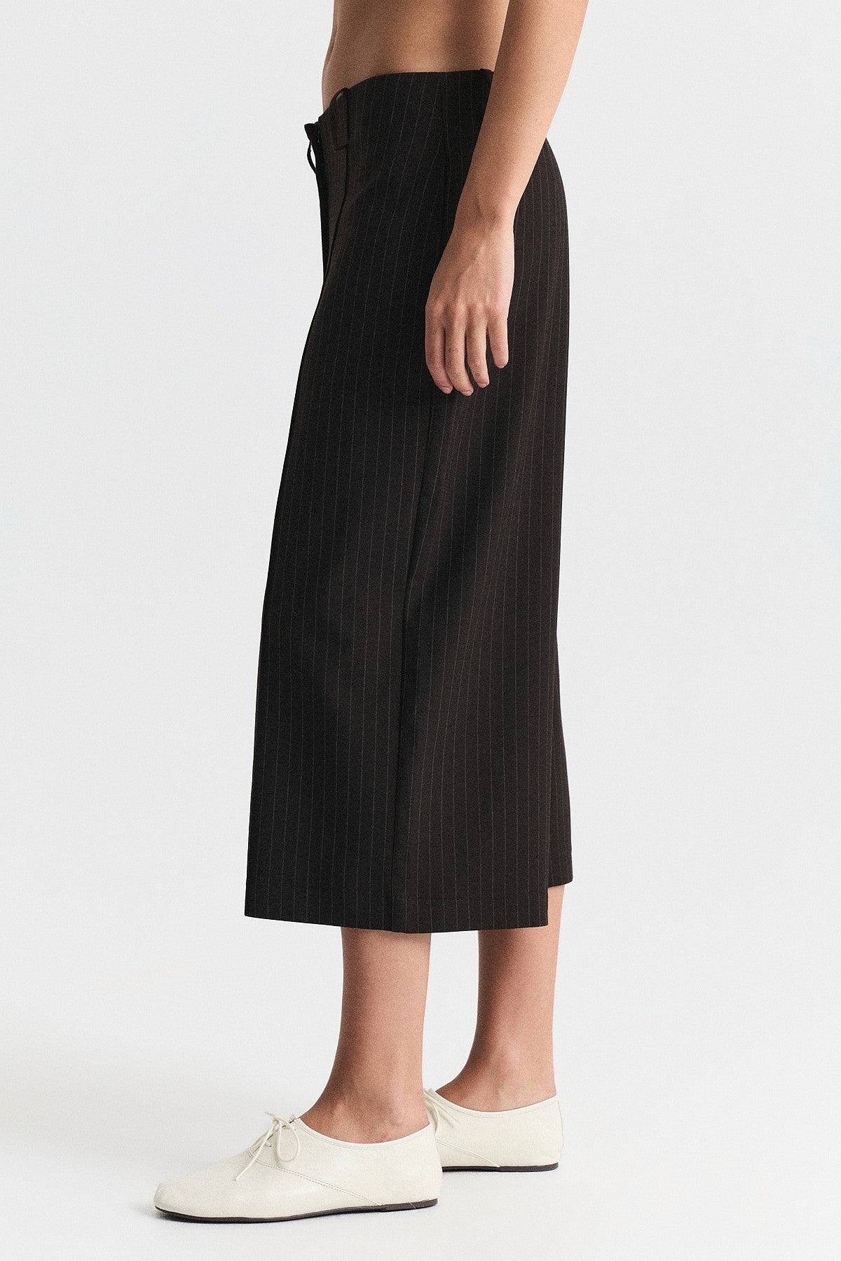 Striped Bermuda Shorts