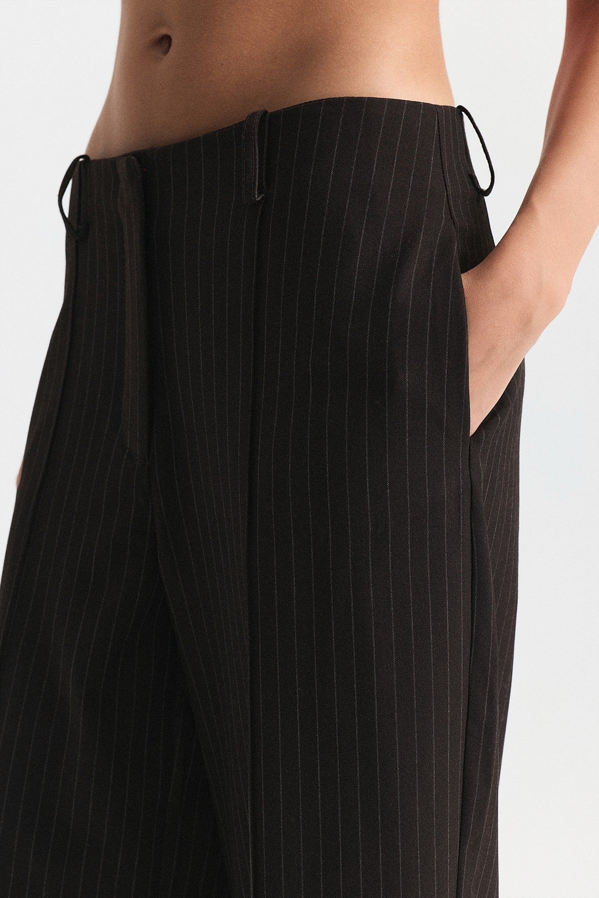 Striped Bermuda Shorts