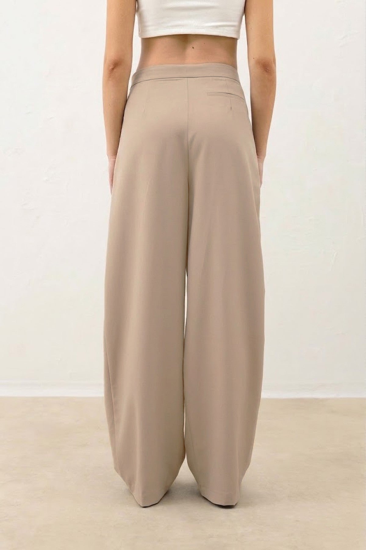 Antioch Women's Wide-Leg Pants with Pensli Design