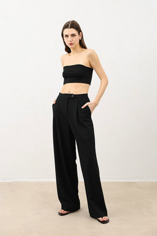 Antioch High-Waisted Pleated Women's Pants