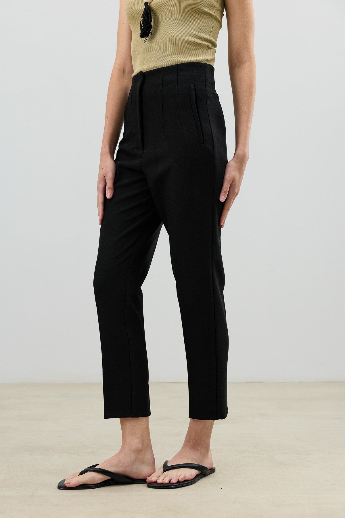 High-Waisted Women's Pants