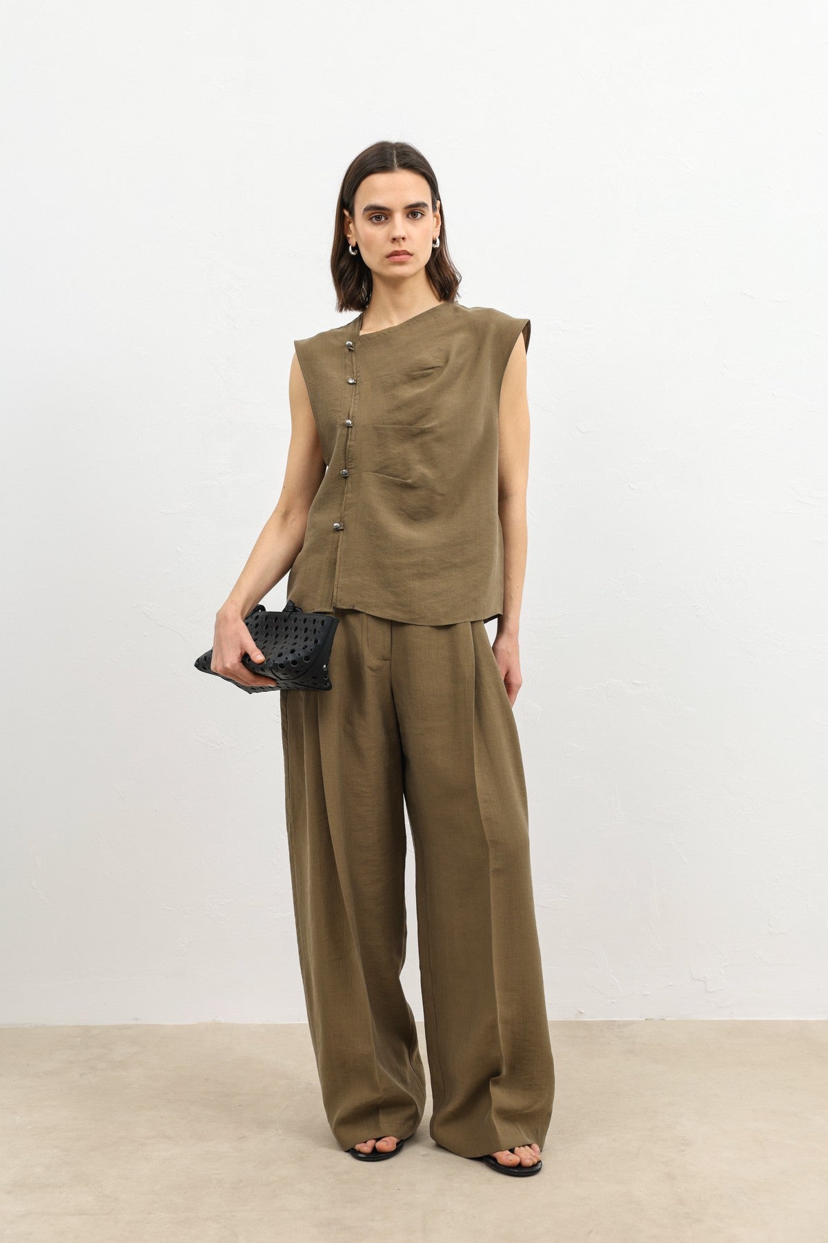 Women's Wide-Leg Pants with Antioch Lyocell Blend