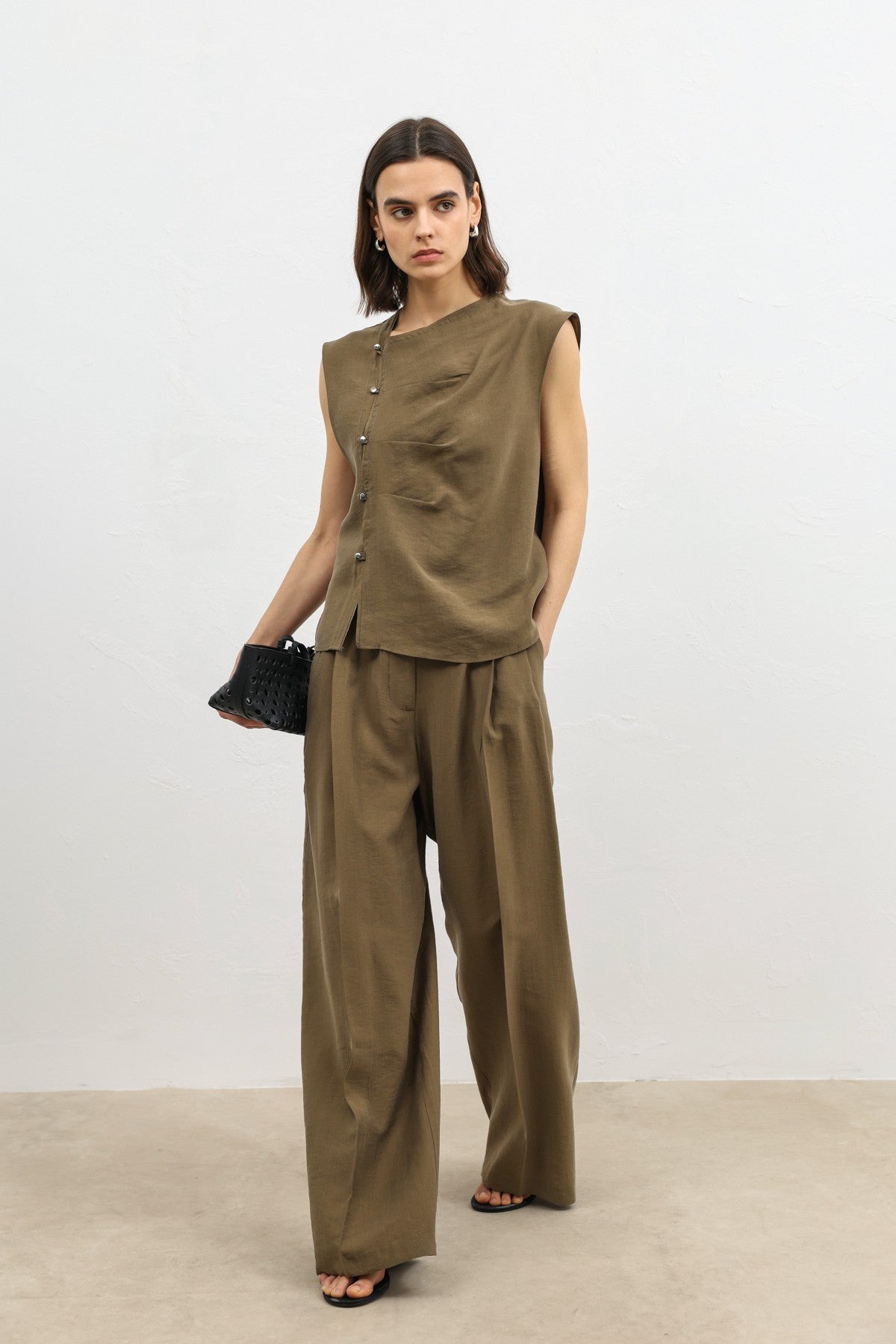Women's Wide-Leg Pants with Antioch Lyocell Blend