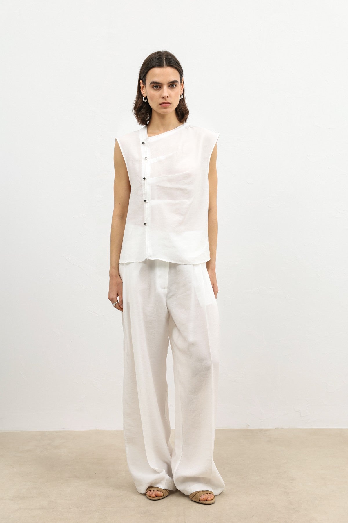Women's Wide-Leg Pants with Antioch Lyocell Blend