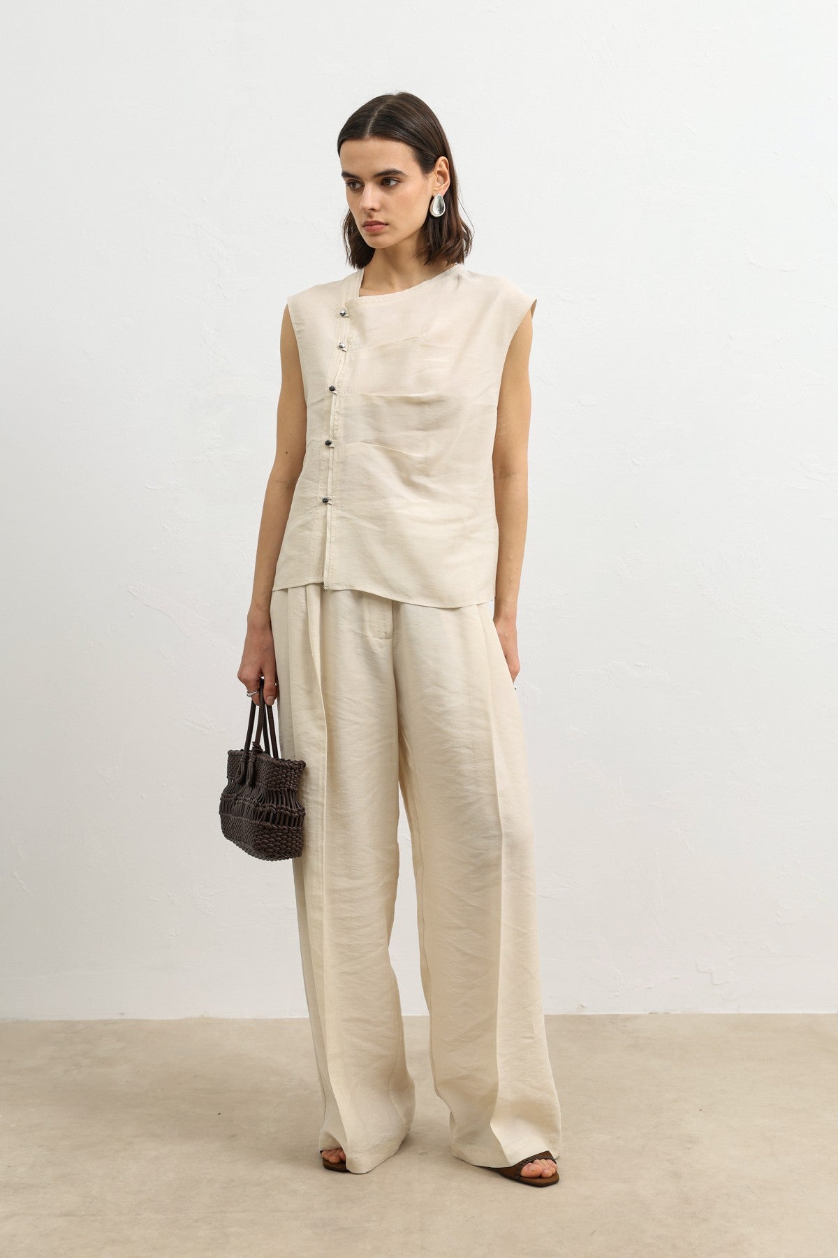 Women's Wide-Leg Pants with Antioch Lyocell Blend
