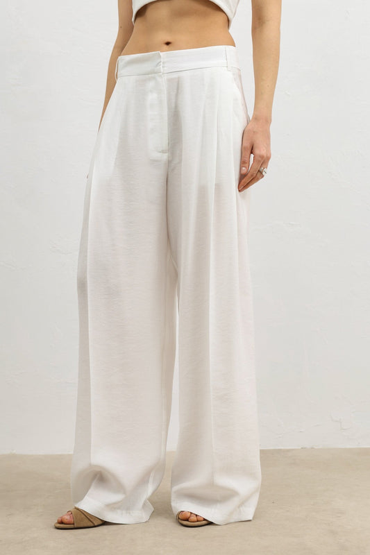 Women's Wide-Leg Pants with Antioch Lyocell Blend