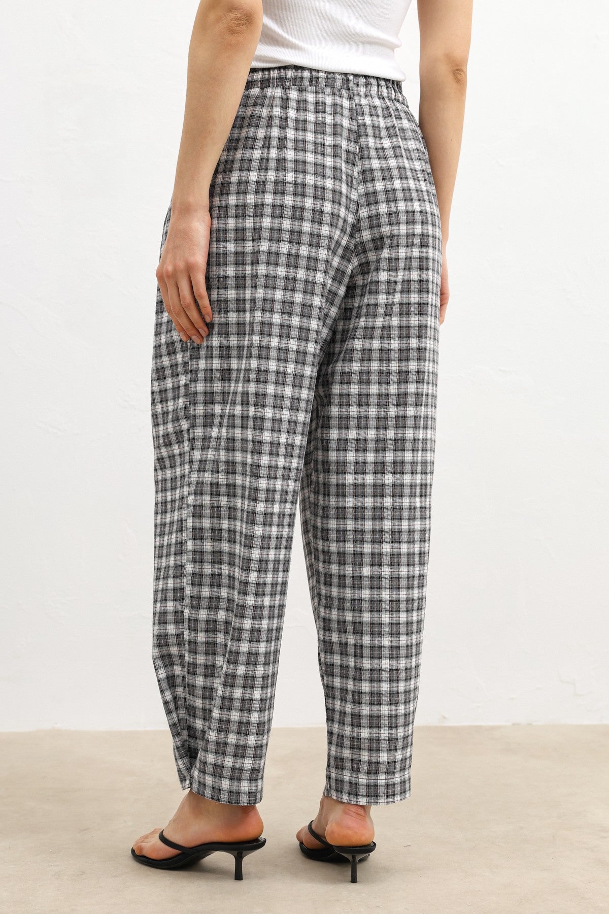 Antioch Adjustable-Cuff Checkered Women's Pants