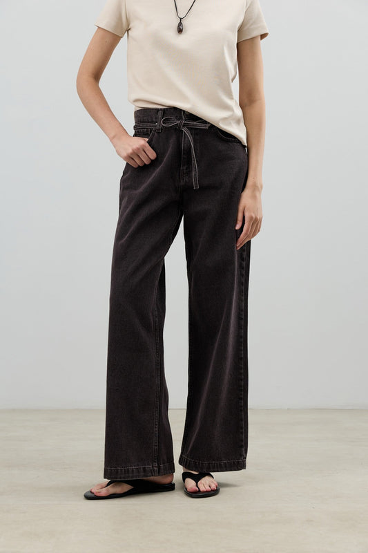 Antioch Tied-Waist Wide-Leg Women's Jeans