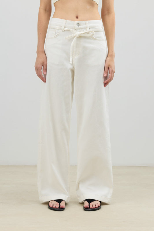 Antioch Tied-Waist Wide-Leg Women's Jeans