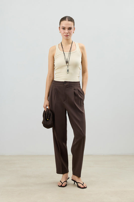 Antioch Women's Double-Pleated Pants