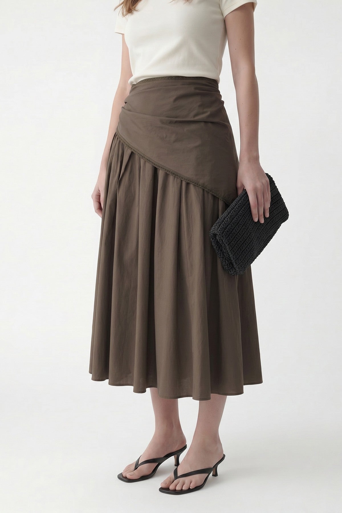 Antioch Handkerchief-Print Women's Midi Skirt