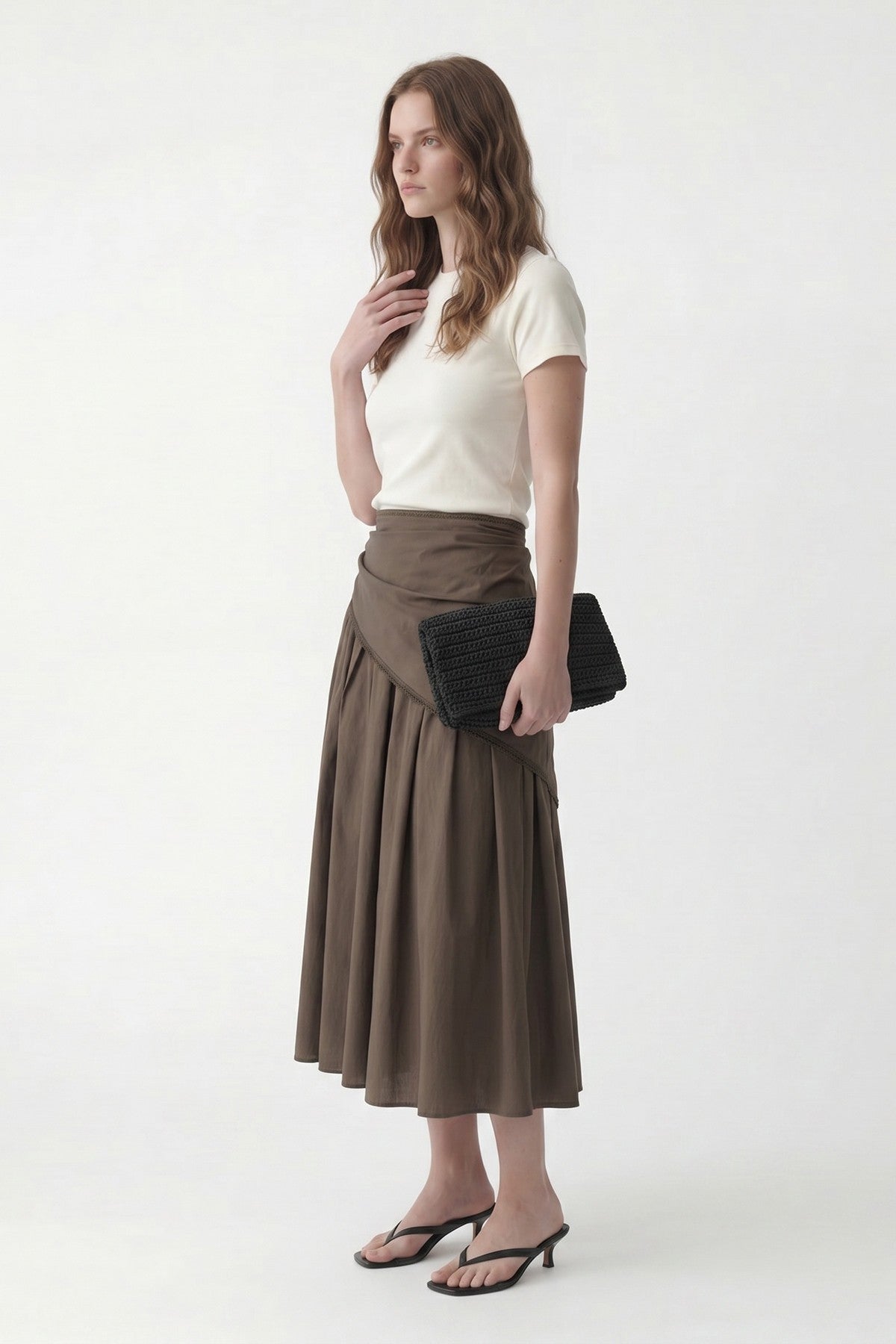 Antioch Handkerchief-Print Women's Midi Skirt