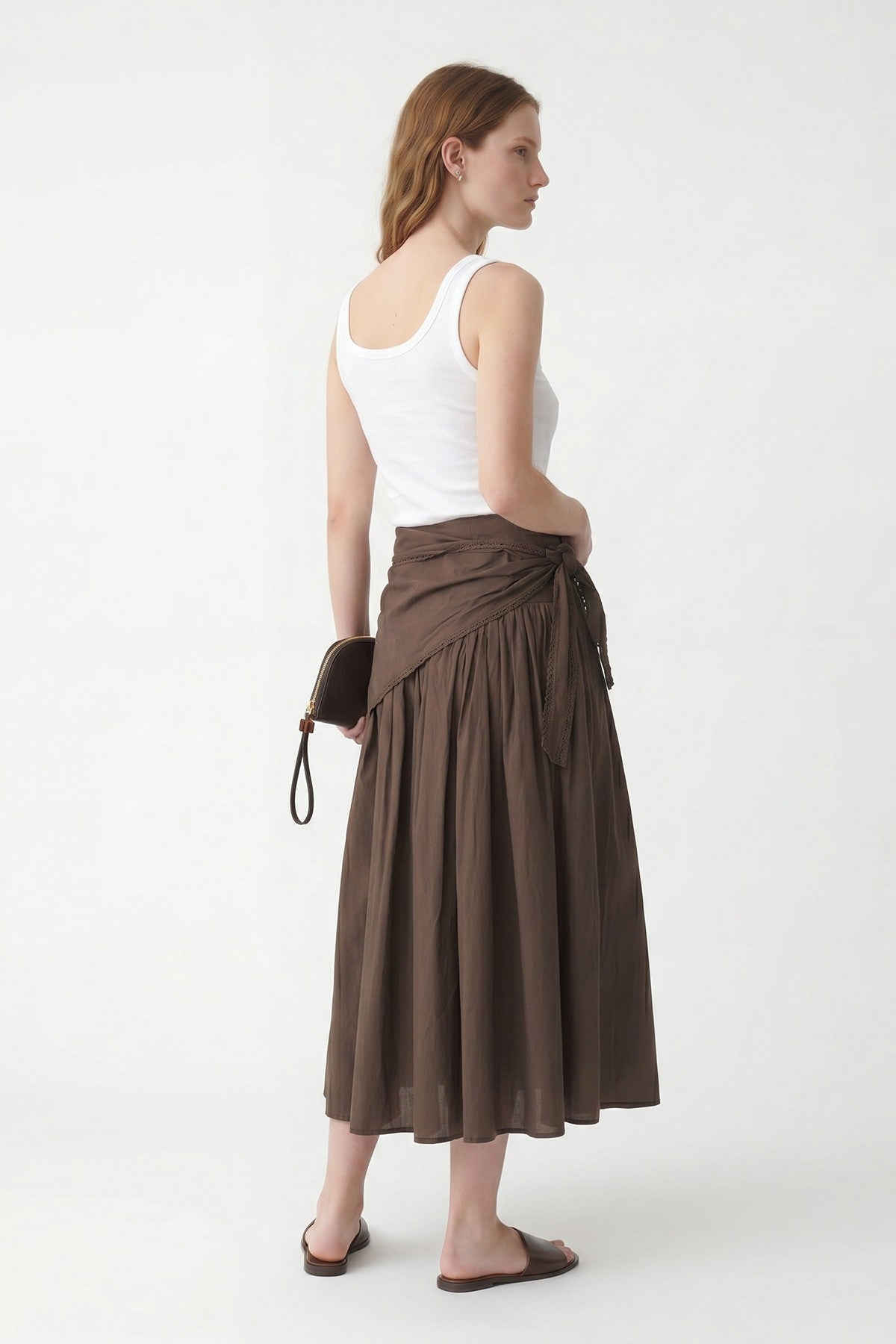 Antioch Handkerchief-Print Women's Midi Skirt