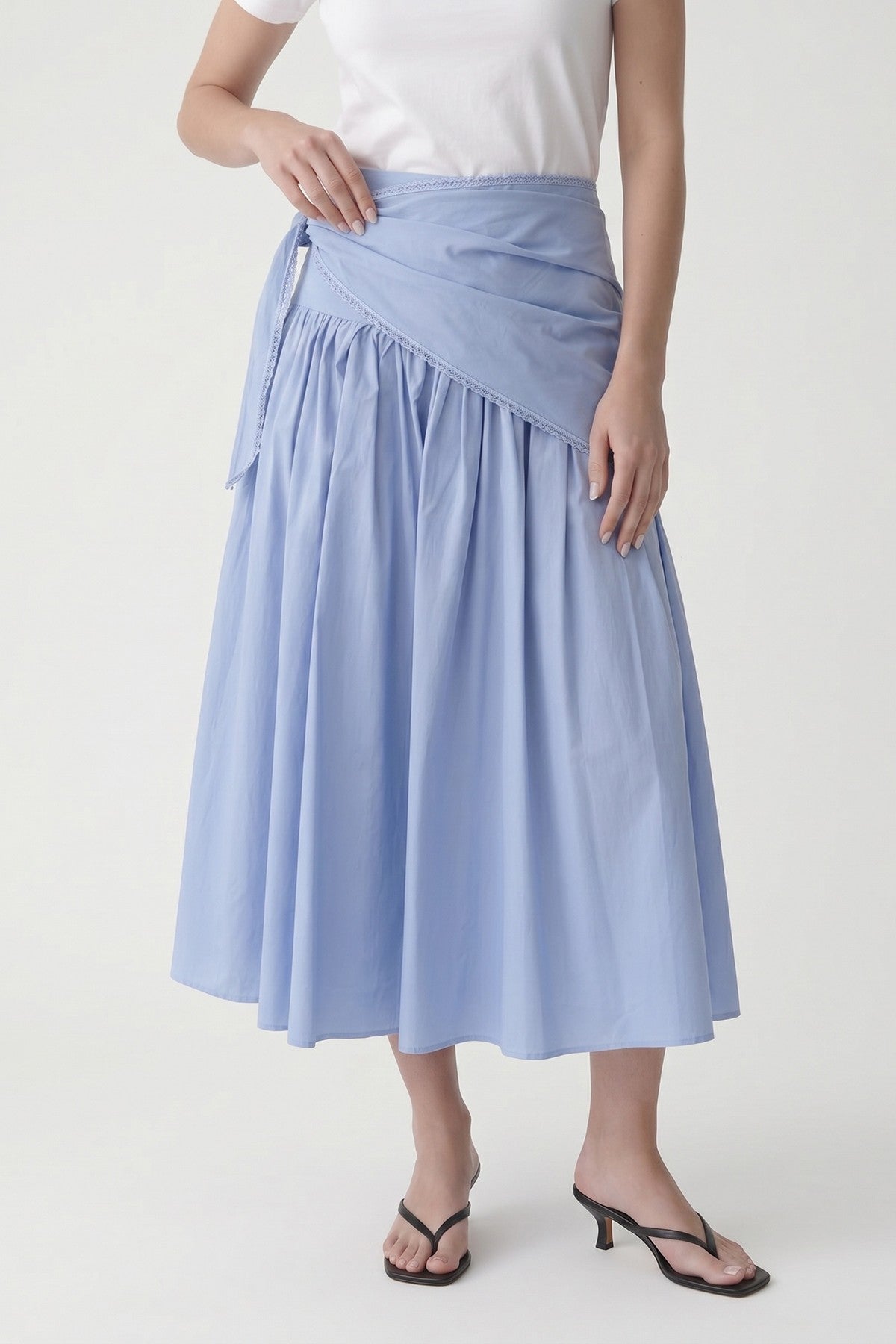 Antioch Handkerchief-Print Women's Midi Skirt